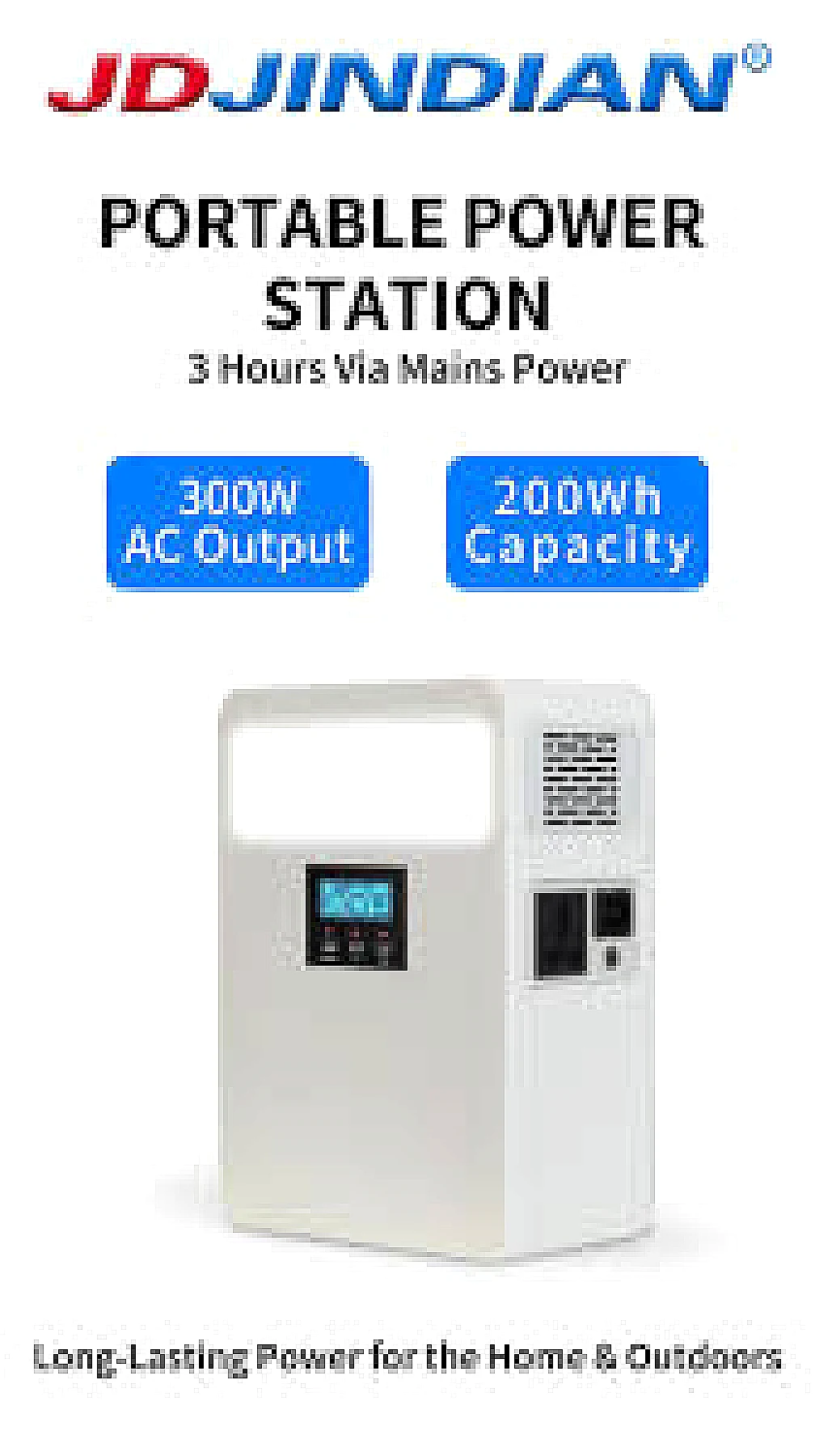 JD JINDIAN 300W PORTABLE POWER STATION